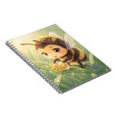 Goldene Hummel im Blütentanz.8 ノートブック (右側)