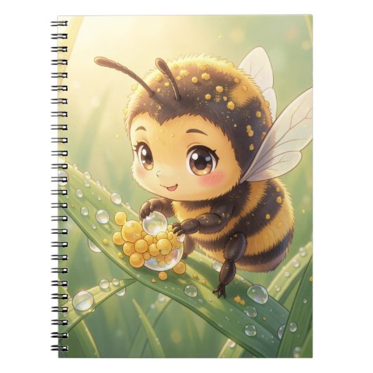 Goldene Hummel im Blütentanz.8 ノートブック (正面)