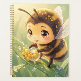 Goldene Hummel im Blütentanz.8 プランナー手帳