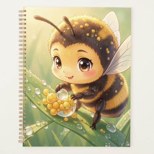 Goldene Hummel im Blütentanz.8 プランナー手帳 (正面)