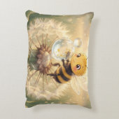Goldene Hummel im Blütentanz.9 アクセントクッション (裏面(縦))