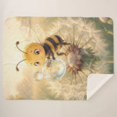 Goldene Hummel im Blütentanz.9 シェルパブランケット (正面(横))