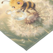 Goldene Hummel im Blütentanz.9 ショートテーブルランナー (コーナー)