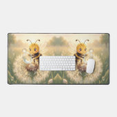 Goldene Hummel im Blütentanz.9 デスクマット (キーボード&マウス)
