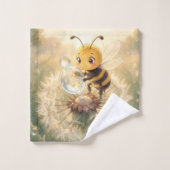 Goldene Hummel im Blütentanz.9 バスタオルセット (ウォッシュタオル)