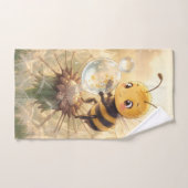 Goldene Hummel im Blütentanz.9 バスタオルセット (ハンドタオル)