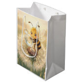 Goldene Hummel im Blütentanz.9 ミディアムペーパーバッグ (正面アングル)