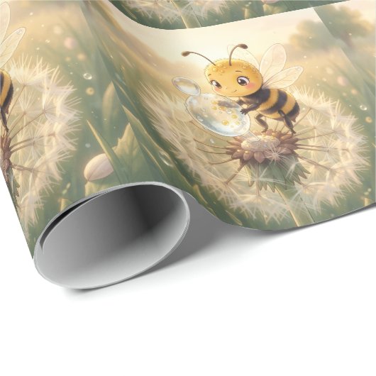 Goldene Hummel im Blütentanz.9 ラッピングペーパー (ロールコーナー)