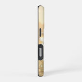 Goldene Hummel im Blütentanz.9 iPhoneケース (右側面)