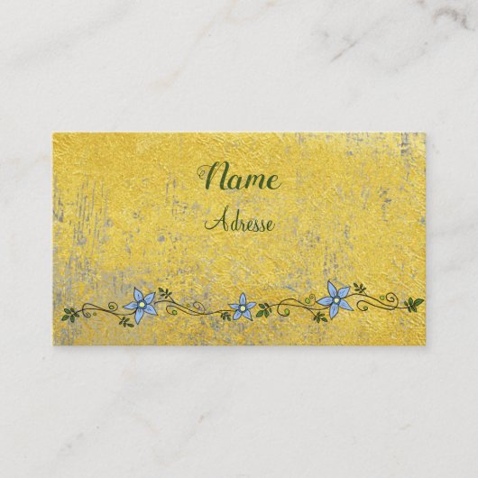 Goldene Karte 名刺 (正面)