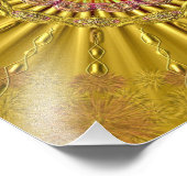 "Goldene Strahlen" als Fotodruck ca. 30 cm x 30 cm フォトプリント (角)