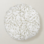 Goldene Zweige ラウンドクッション (裏面)