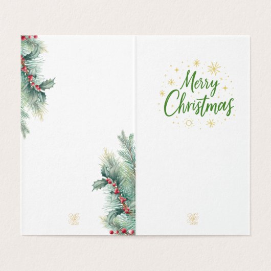  Goldenes Initial C mit Weihnachtsmann und Krone (内部フラット)