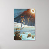 Goldenes Kalb キャンバスプリント (正面)