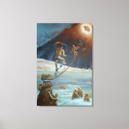 Goldenes Kalb キャンバスプリント