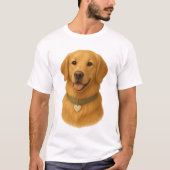 GoldenPaws Tシャツ (正面)