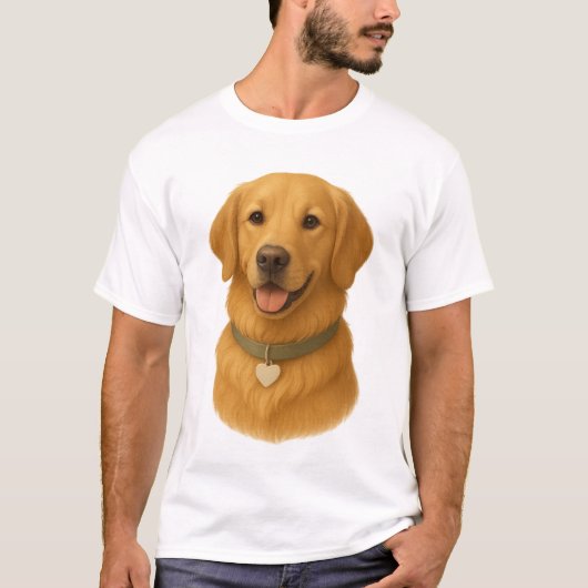 GoldenPaws Tシャツ (正面)