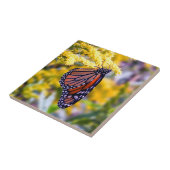 Goldenrod陶磁器の写真のタイルのマダラチョウ タイル (側面)