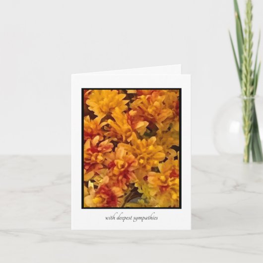 Goldenrod Close up with hint of Red Companity Card カード (正面)