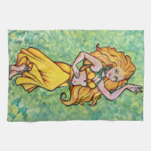 Goldens Belly Dancer                               キッチンタオル (横)
