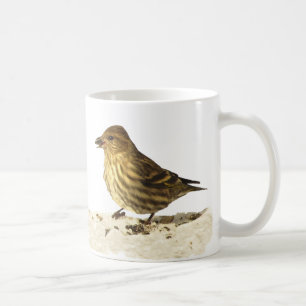 GoldfinchおよびマツSiskin コーヒーマグカップ