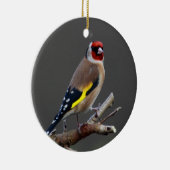 Goldfinchの鳥 セラミックオーナメント (右)