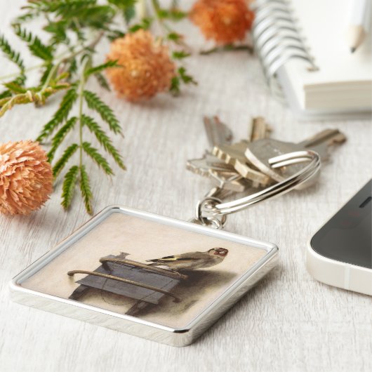 Goldfinch キーホルダー (側面)