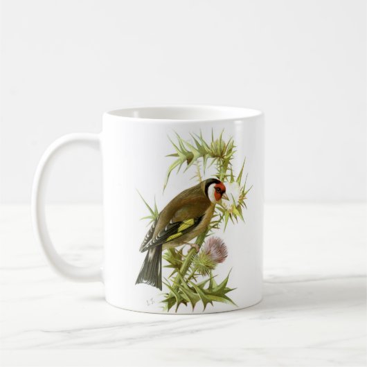 Goldfinch コーヒーマグカップ (左)