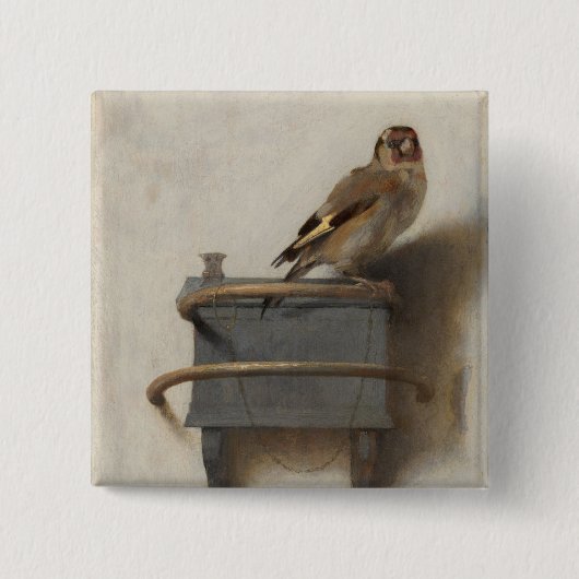 Goldfinch 缶バッジ (正面)