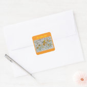 Goldfinch & Daffidolsステッカー スクエアシール (封筒)