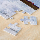 Goldfinch onパワーライン ジグソーパズル (側面)