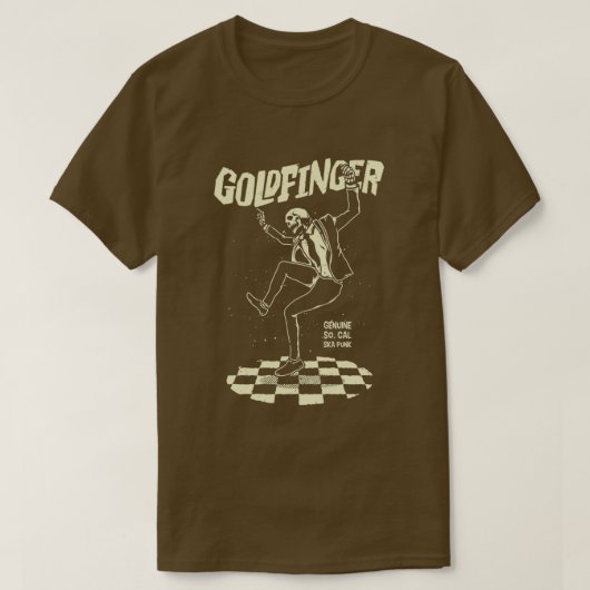 Goldfinger Genuine So Tシャツ (デザイン正面)