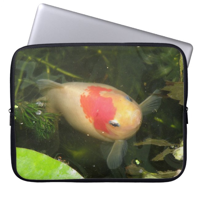 Goldfishノート型バッグ ラップトップスリーブ (正面)