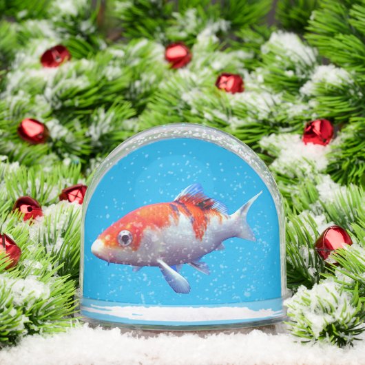 Goldfish and Seashells Snow Globe (クリスマス)