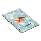 Goldfish Notizbuch im Watercolor+Style  ノートブック (右側)