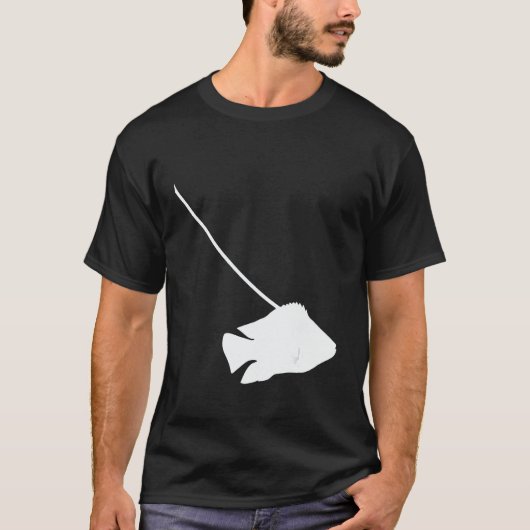 Goldfish on a Leash Fish Pet Aquarium Animal Zoo C Tシャツ (正面)