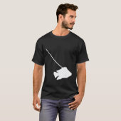 Goldfish on a Leash Fish Pet Aquarium Animal Zoo C Tシャツ (正面フル)