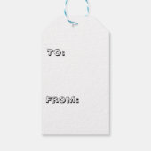 Goldfish Party Gift Tags ギフトタグ (裏面)