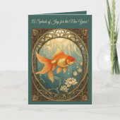 Goldfish Serenity Nowruz Celebration カード (正面)