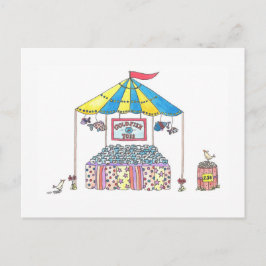 Goldfish Toss ポストカード