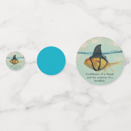 Goldfish with a Shark Fin コンフェッティ (裏面)