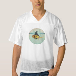 Goldfish with a Shark Fin メンズフットボールジャージー