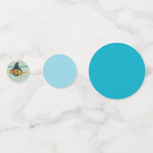 Goldfish with a Shark Fin Confetti コンフェッティ (正面)