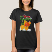 Goldfish  Xmas Decorations Santa Goldfish Christma Tシャツ (正面)