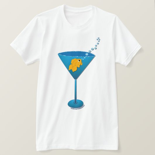 Goldfishtini Tシャツ (デザイン正面)