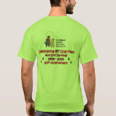 GoldHeartのチーム・メンバーのティー-あなたの役割にカスタマイズ Tシャツ (裏面)