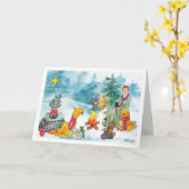 Goldie 2017年 カード (黄色い花)