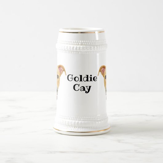 Goldie Cay stein ビールジョッキ (中央)