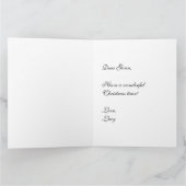 Goldie Doodle Greeting Card カード (内部)