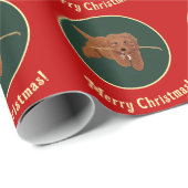 Goldie Golden Doodle ラッピングペーパー (ロールコーナー)